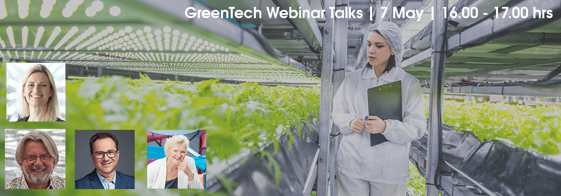 Four speakers on horticulture's future during GreenTech Webinar